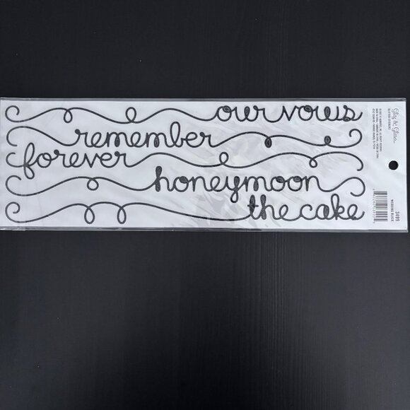 Love & Marriage - Black & White Scrapbooking Bundle of Paper and Stickers - Picture 4 of 12